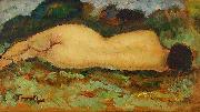 Nicolae Tonitza Nud intins oil